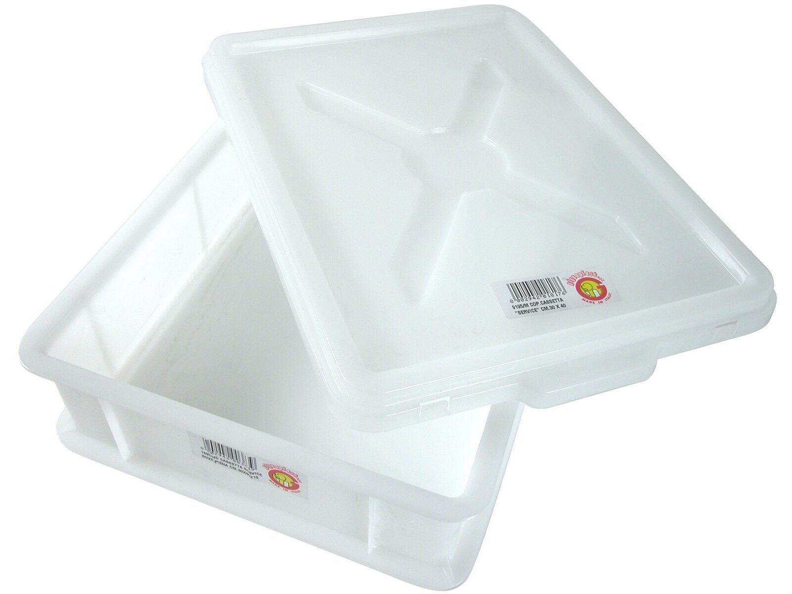 CASSETTA “SERVICE ” PIENA SOVRAPPONIBILE 30x40 "GIGANPLAST" - OFFERTA