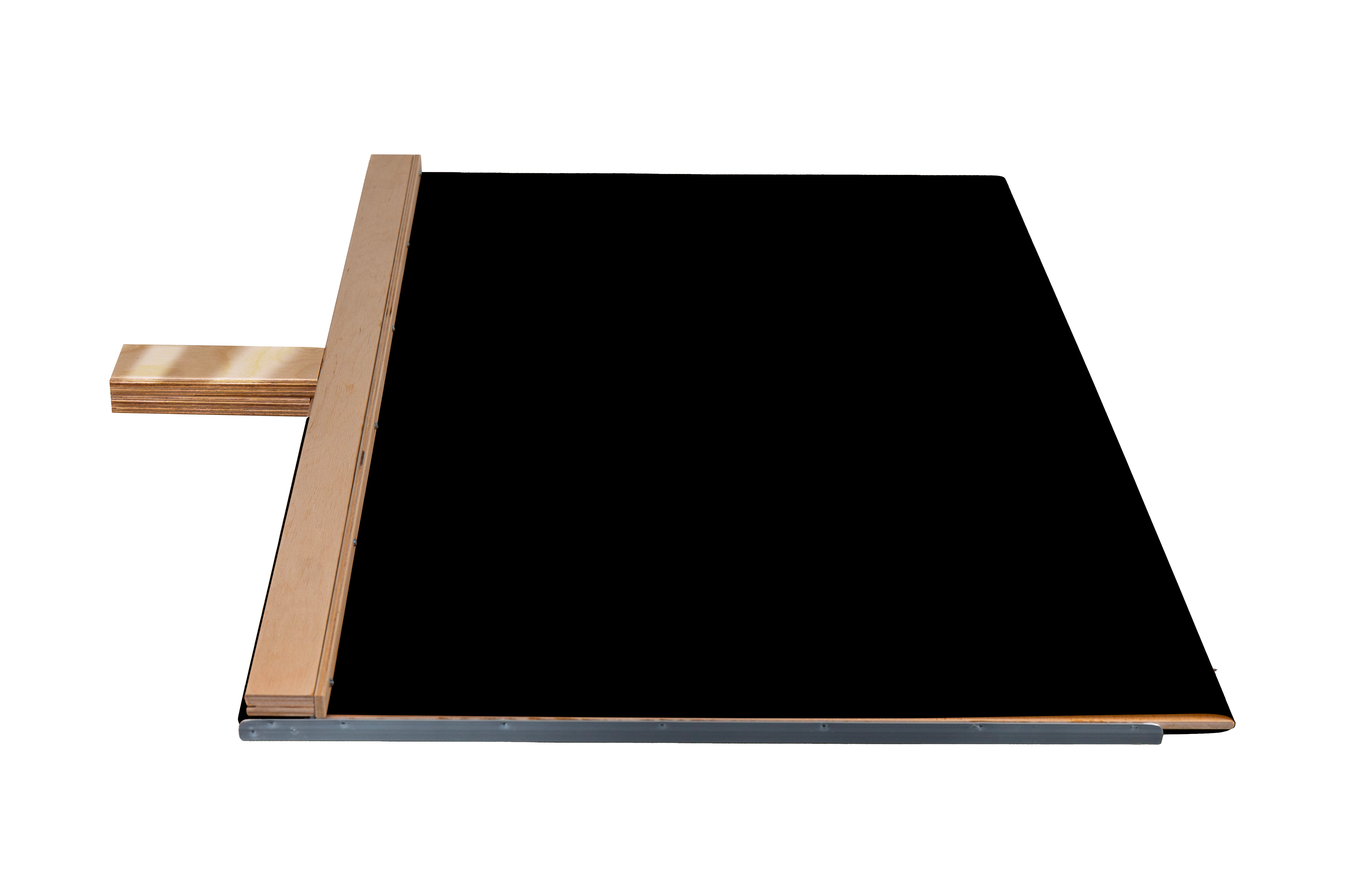 Pala Vesuvius Evolution con misura personalizzabile larga con telo in Teflon nero (nuova generazione) - PalaVesuvius