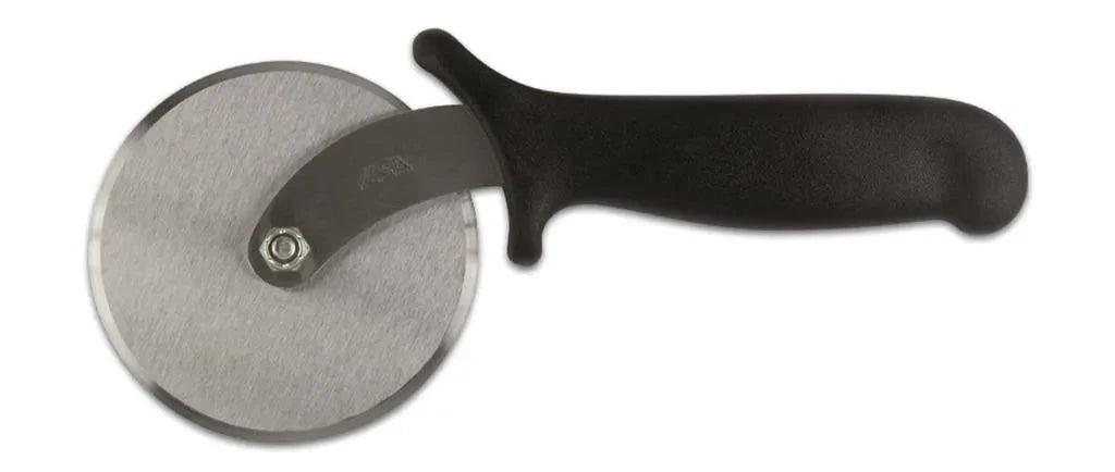 Rotella Taglia Pizza professionale da 10cm con doppia forcella in acciaio inox - OFFERTA - PERSONALIZZABILE CON INCISIONE LASER GRATUITA